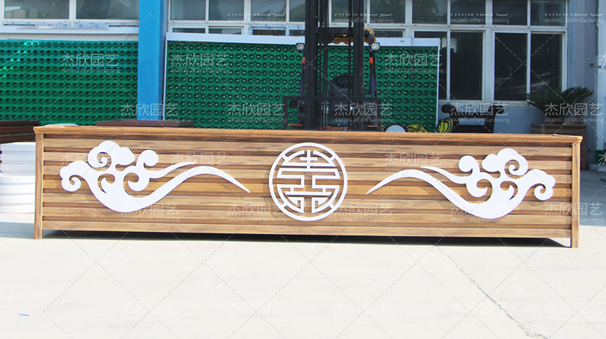 鋁合金花箱為什么要使用木紋？