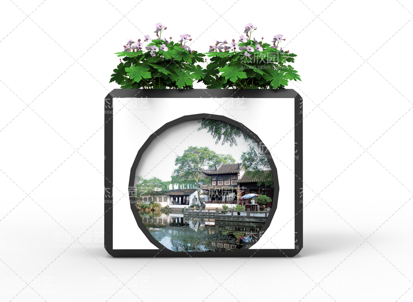 古鎮(zhèn)花箱布置，怎么做？