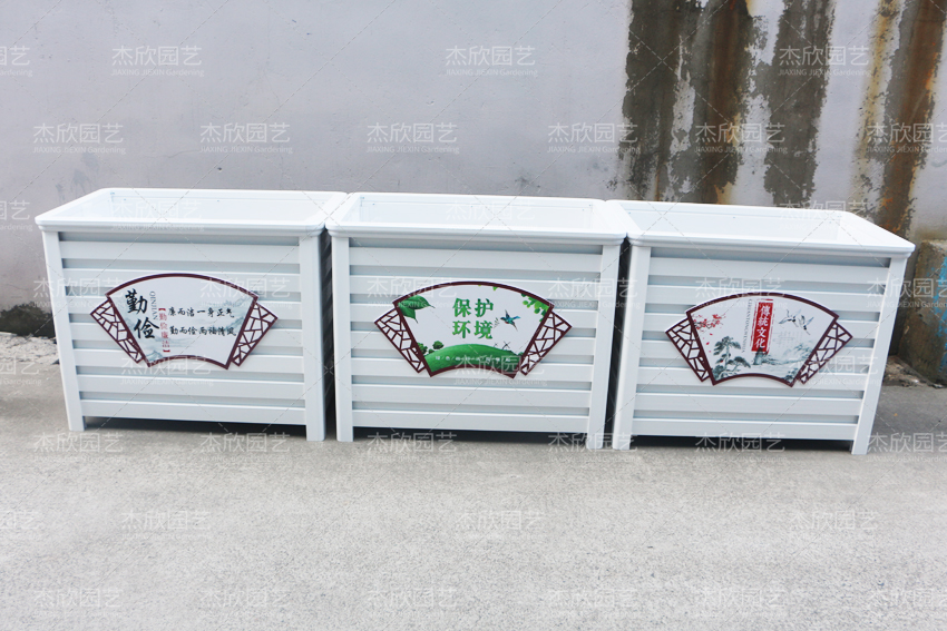 組合花箱貼畫(huà)效果怎么樣？