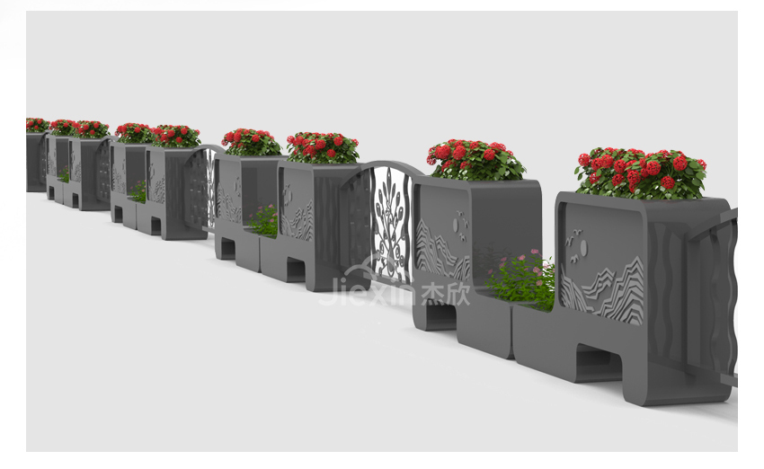 道路花箱設(shè)計方案怎么做？一篇文章告訴你