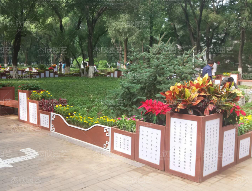 PVC高低花箱造型美觀嗎？