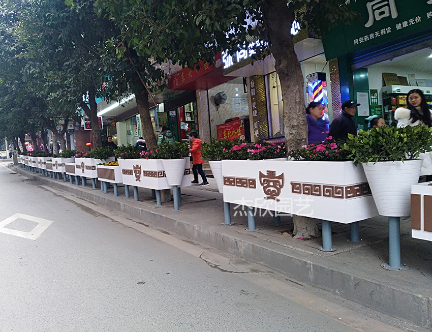 PVC花箱真的巨好看！